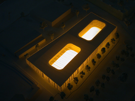 stadion nacht
